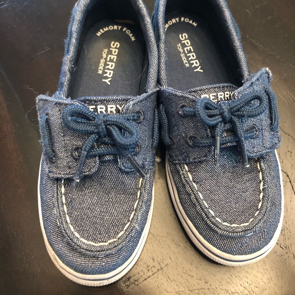 Sperry girls boat shoes GUC size 11